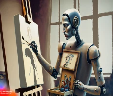 Human-AI Collaboration in Art: A New Creative Frontier