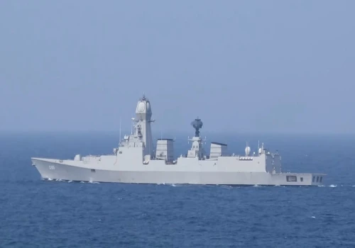 After Hijacking Attempt ,INS Chennai deployed to Assist ship with 15 Indians