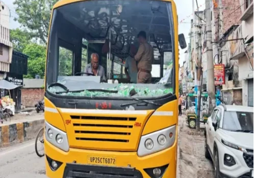 Mob Attacks Driver, Vandalizes Vehicle in UP’s Meerut