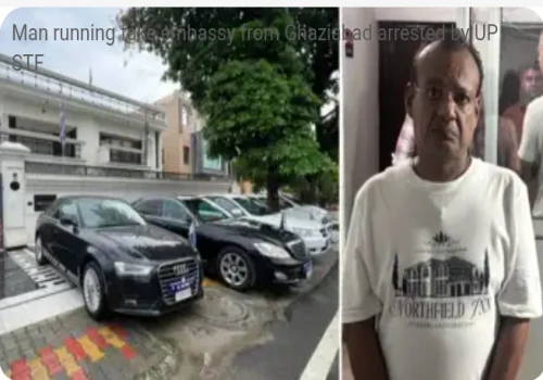 Fake Embassy Operated by Ghaziabad Man from Rented Home Busted