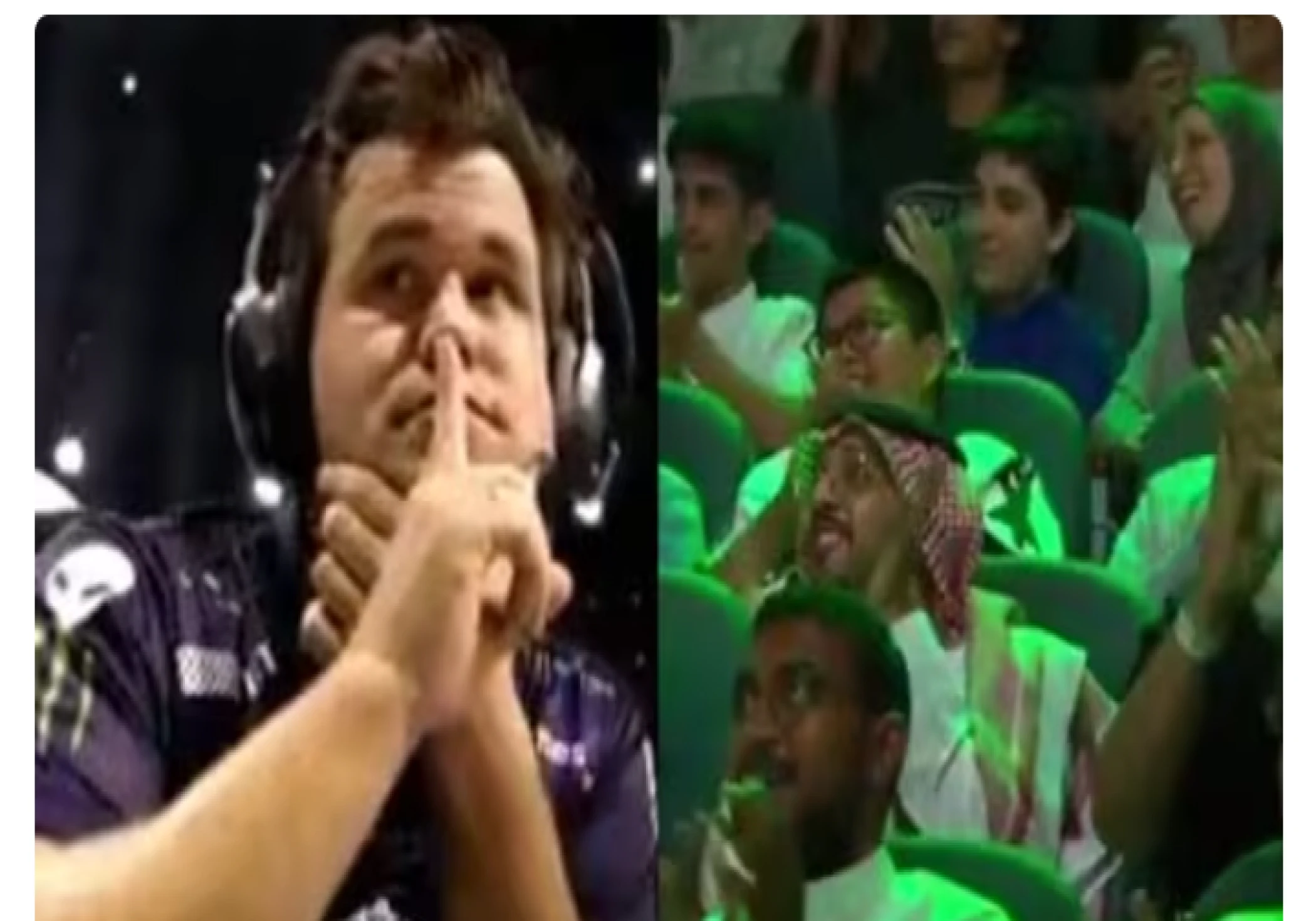 Magnus Carlsen Loses Cool, Silences Crowd with Finger-on-Lips Gesture Magnus Carlsen Loses Cool, Silences Crowd with Finger-on-Lips Gesture