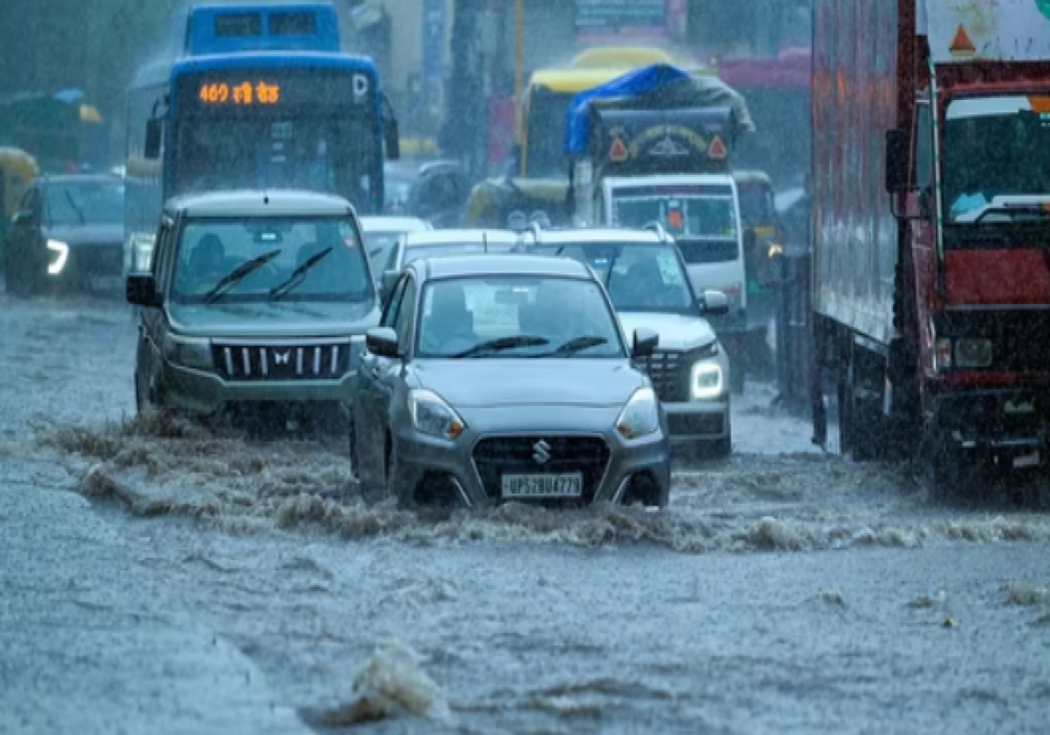 Delhi Government Issues Flood Alert as City Receives Heavy Rain