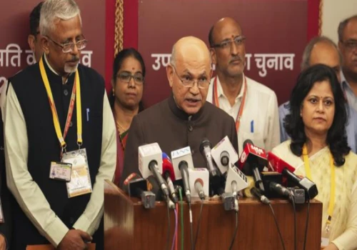 CP Radhakrishnan Appointed As New Vice President of India