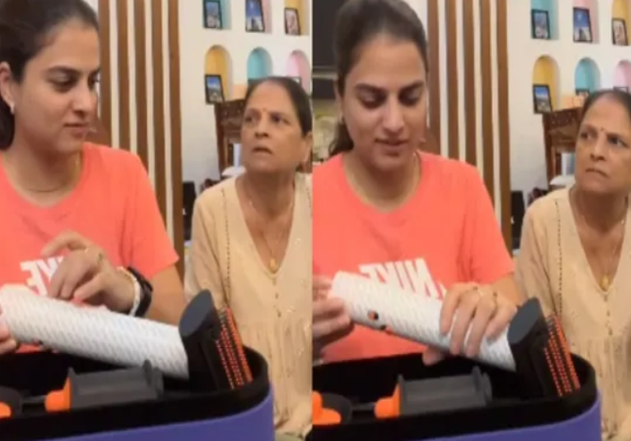 Desi Mom’s Unfiltered Response to Daughter’s ₹50,000 Dyson Dryer Leaves Internet in Splits Desi Mom’s Unfiltered Response to Daughter’s ₹50,000 Dyson Dryer Leaves Internet in Splits