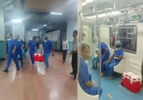 Bengaluru Metro Rushes Live Human Heart Across City to Save Life