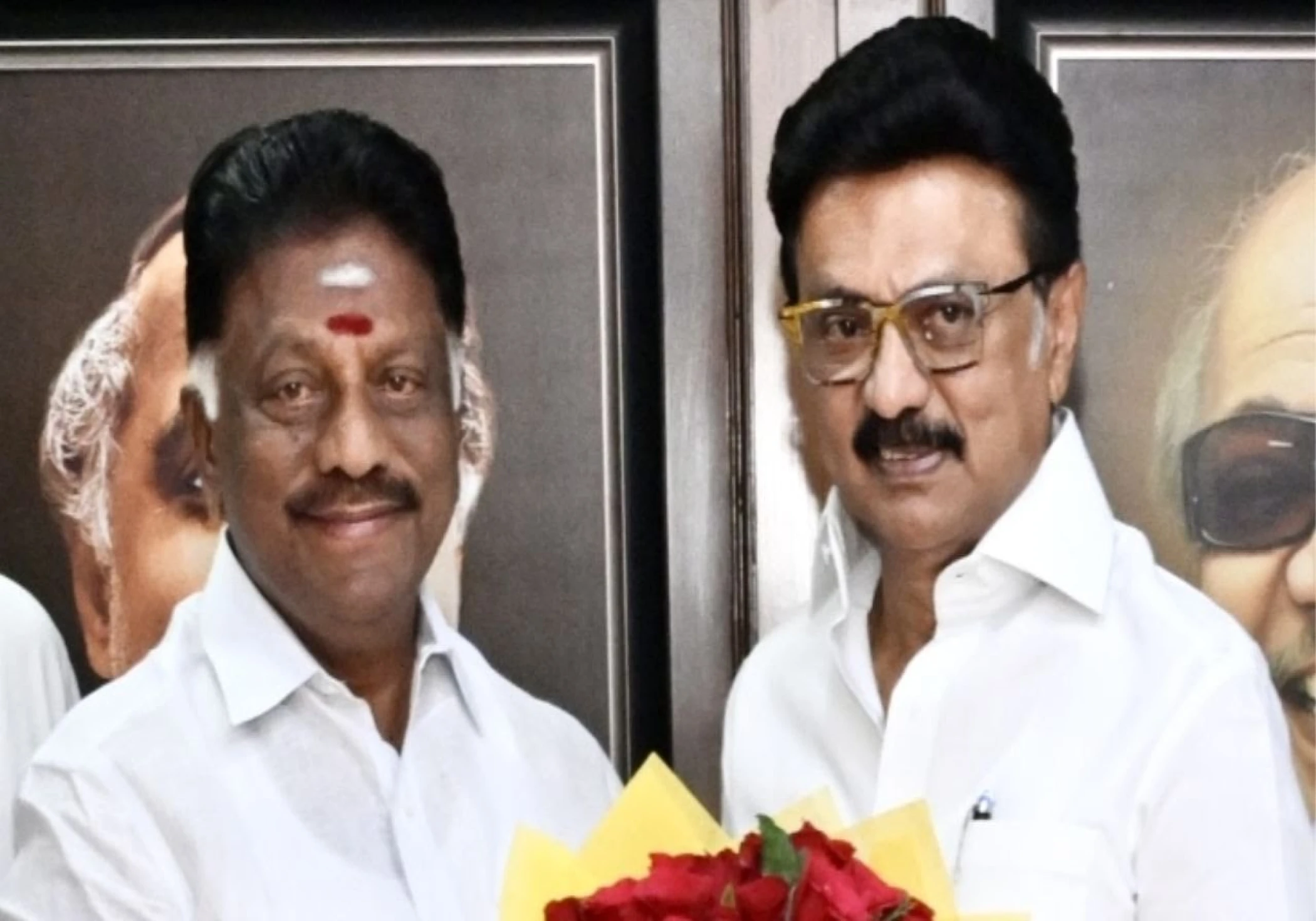 O. Panneerselvam Joins DMK in Presence of MK Stalin