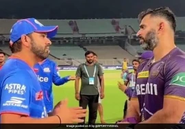 Rohit Sharma Sparks Speculation with Deleted Video Chat with KKR Coach