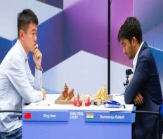 Gukesh-Ding World Chess Championship match is eagerly anticipated by India.