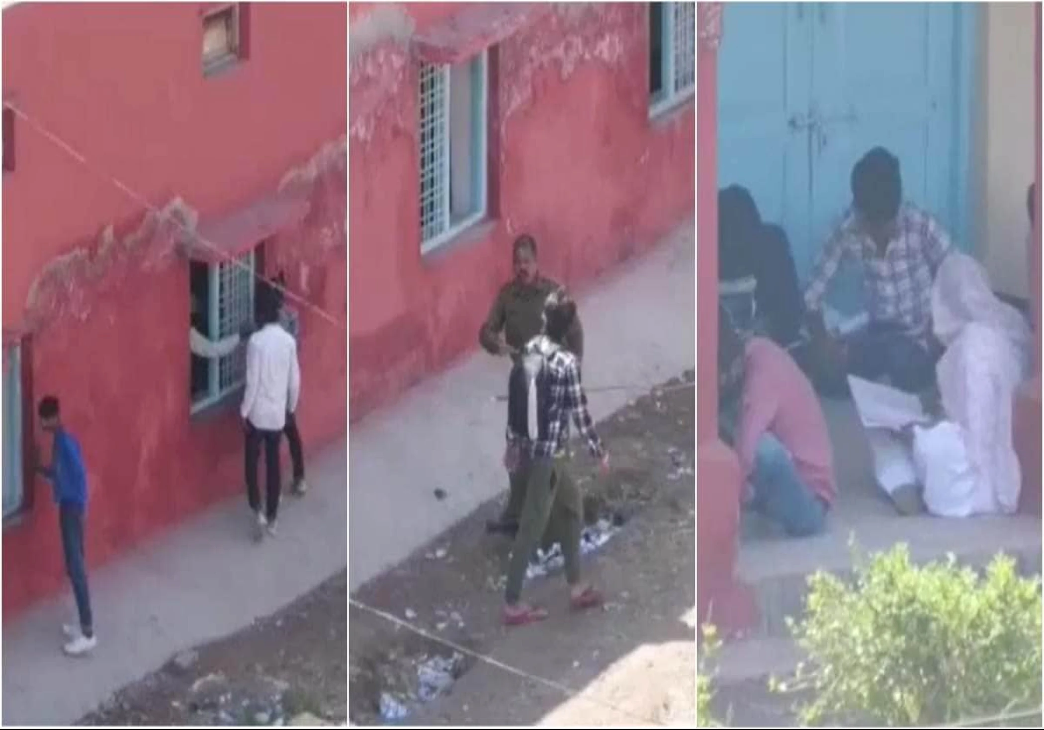 Haryana Board Exam 2018: Students Resort to Unusual Bamboo Climbing Method to Cheat Haryana Board Exam 2018: Students Resort to Unusual Bamboo Climbing Method to Cheat