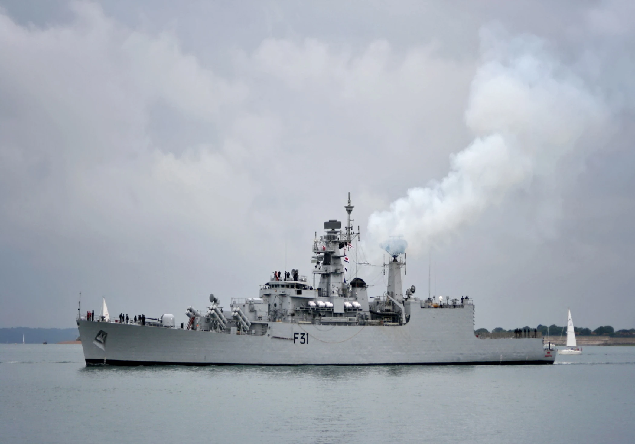 Fire Severely Damages INS Brahmaputra, the Ship Lying on Its Side; one Sailor Missing Fire Severely Damages INS Brahmaputra, the Ship Lying on Its Side; one Sailor Missing
