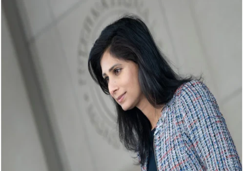 IMF Deputy Gita Gopinath to Step Down in August, Return to Harvard