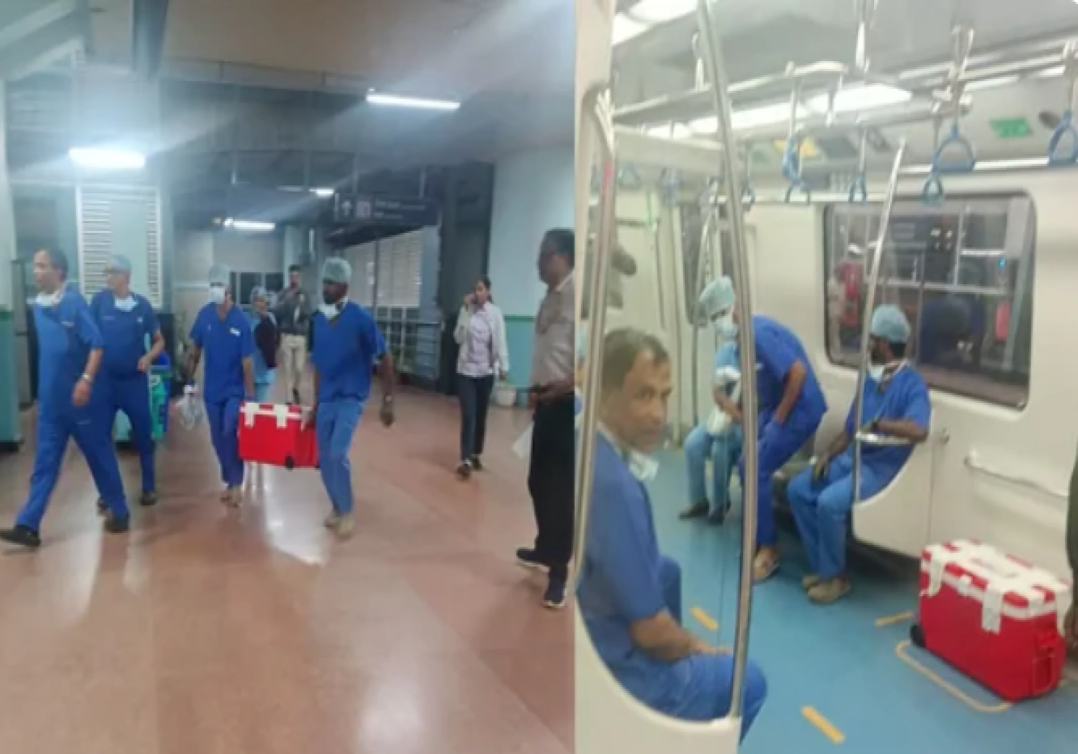 Bengaluru Metro Transports Live Human Heart for Life-Saving Surgery Bengaluru Metro Transports Live Human Heart for Life-Saving Surgery