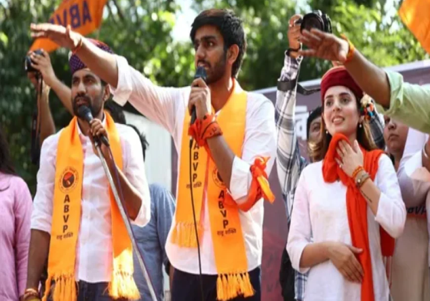 Aryan Maan of ABVP Elected as the New President