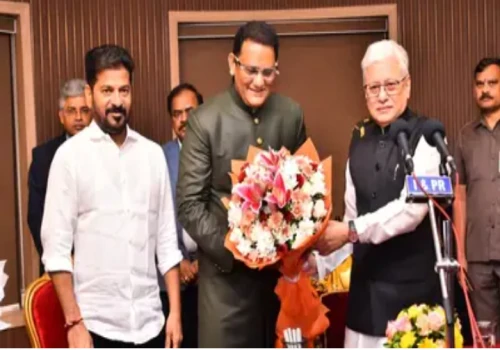 Ex-Cricketer Mohammad Azharuddin Sworn In as Minister in Telangana