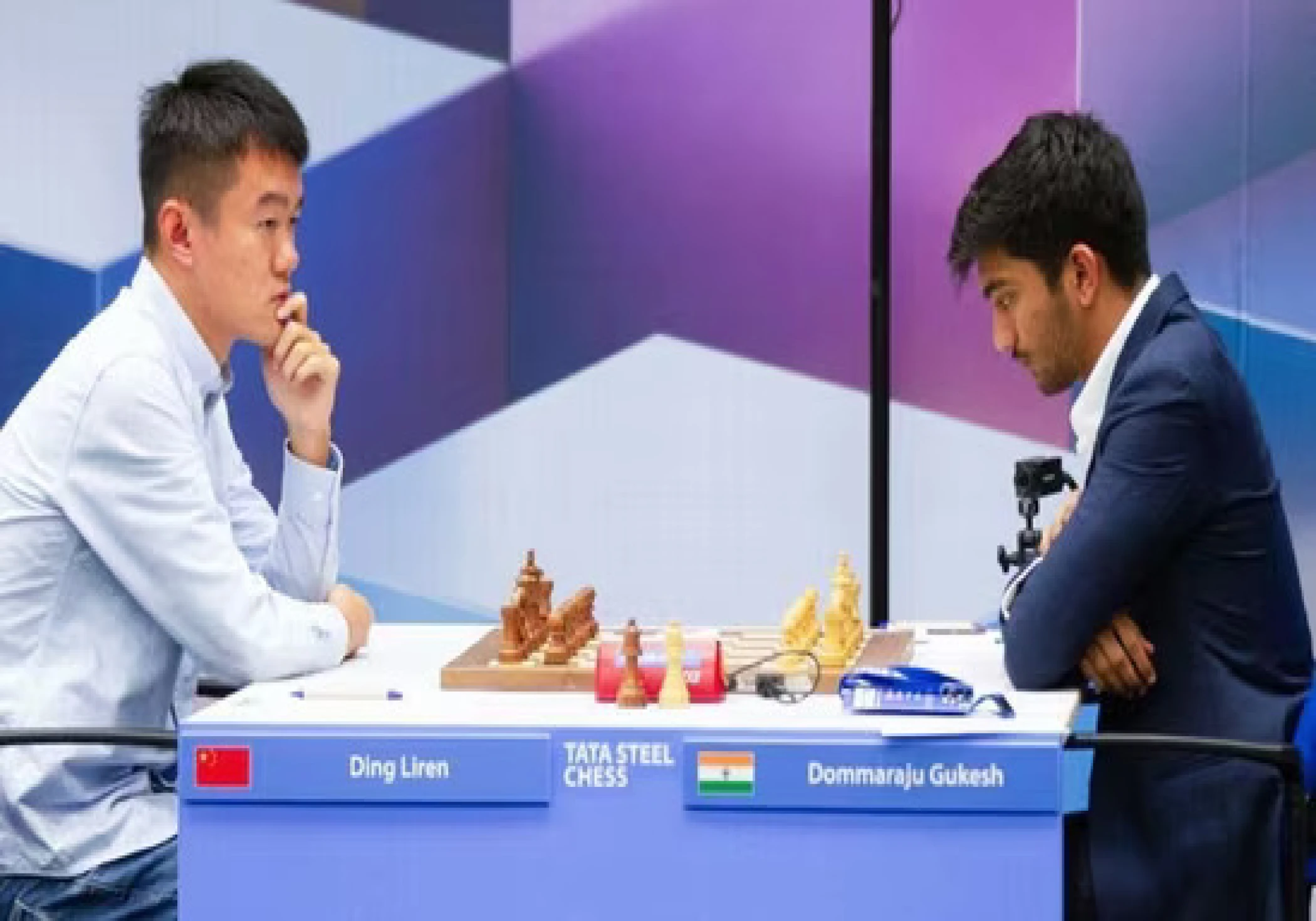Gukesh-Ding World Chess Championship match is eagerly anticipated by India. Gukesh-Ding World Chess Championship match is eagerly anticipated by India.
